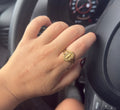 Anel Golden Halo