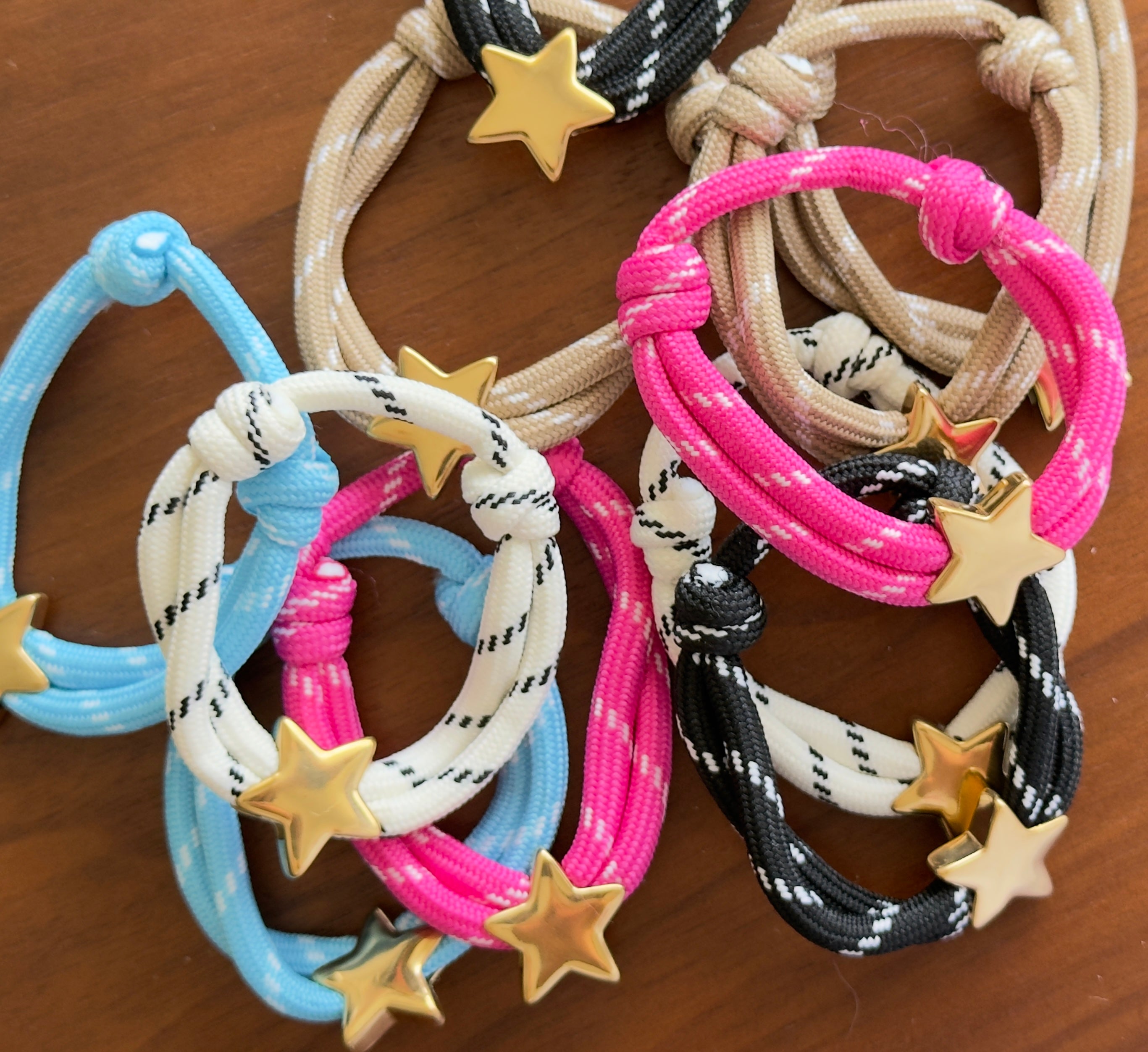 Star Cord Adjustable Bracelet