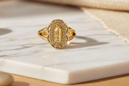 Anel Golden Halo