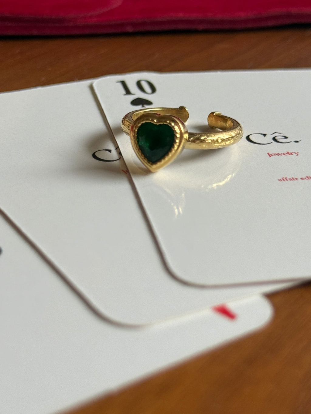 Anel Affair Heirloom Heart