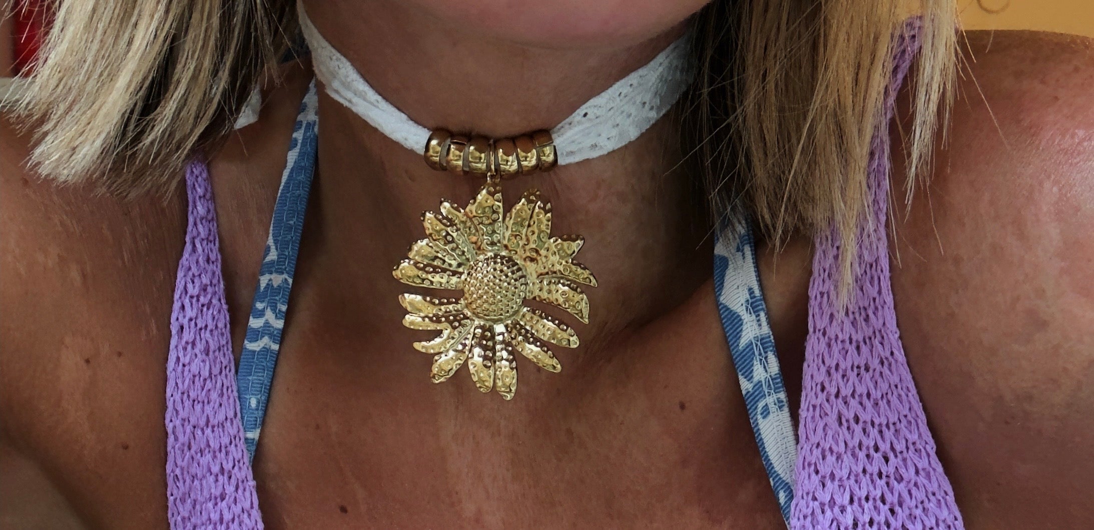 Choker Sunflower