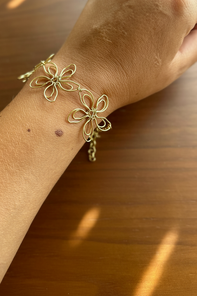 Golden Bloom Bracelet