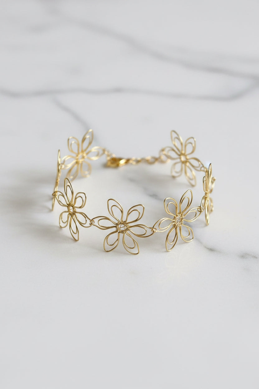 Golden Bloom Bracelet