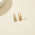 Spark Link Hoop Earrings