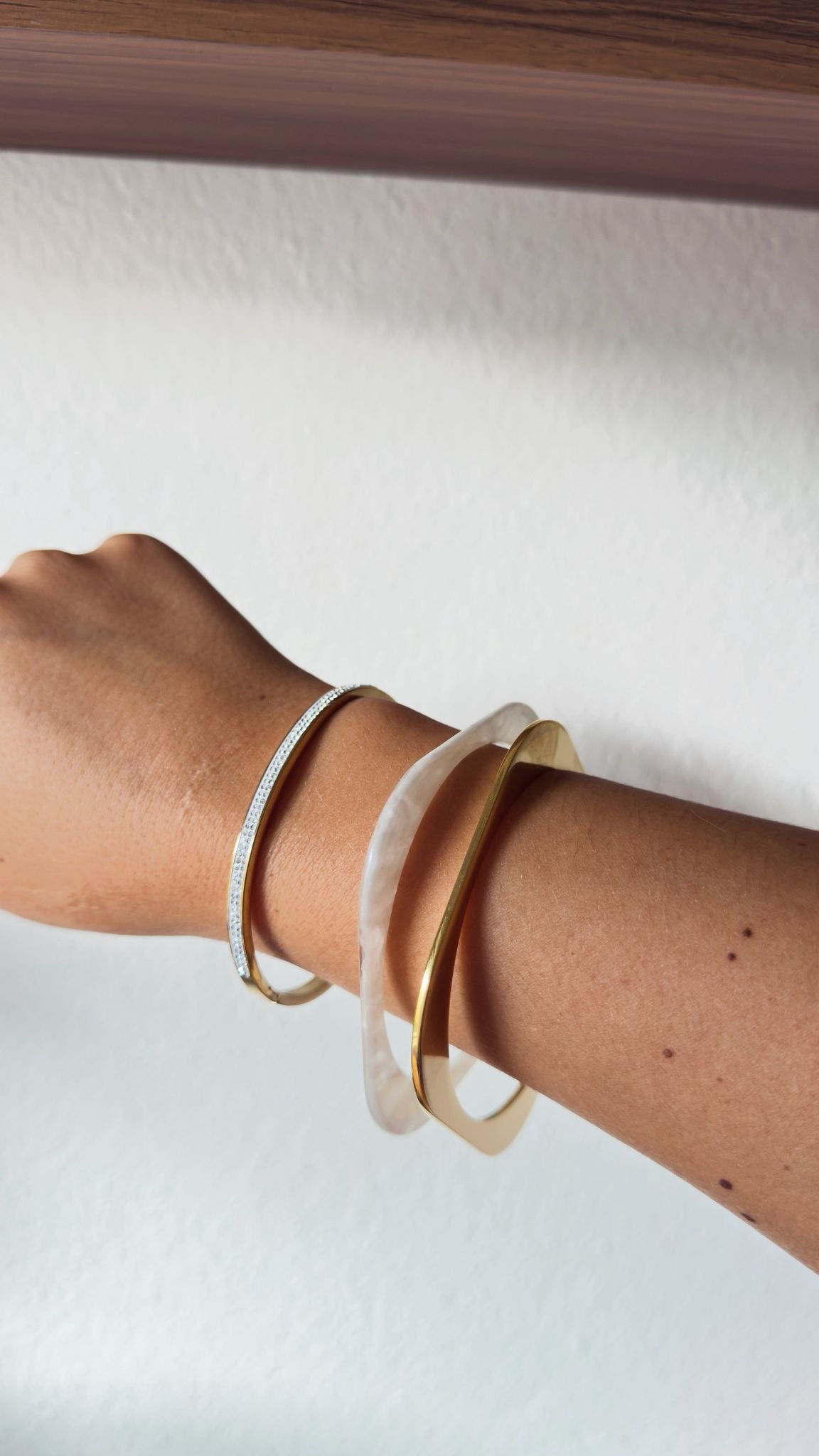 Pulseiras Golden Pearl